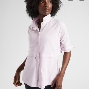 Athleta Northstar Shirt Simply Lilac XS